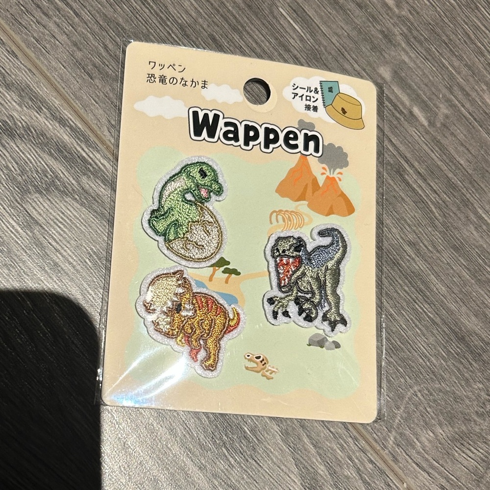 Wappen Dinosaur Embroidered Patches